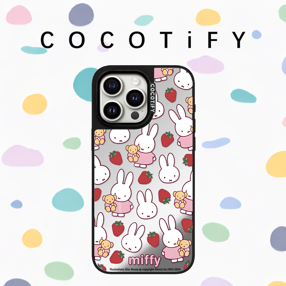 COCOTIFY联名米菲兔小熊适用苹果iPhone17promax手机壳16明星同款15防摔13全包12保护套MagSa