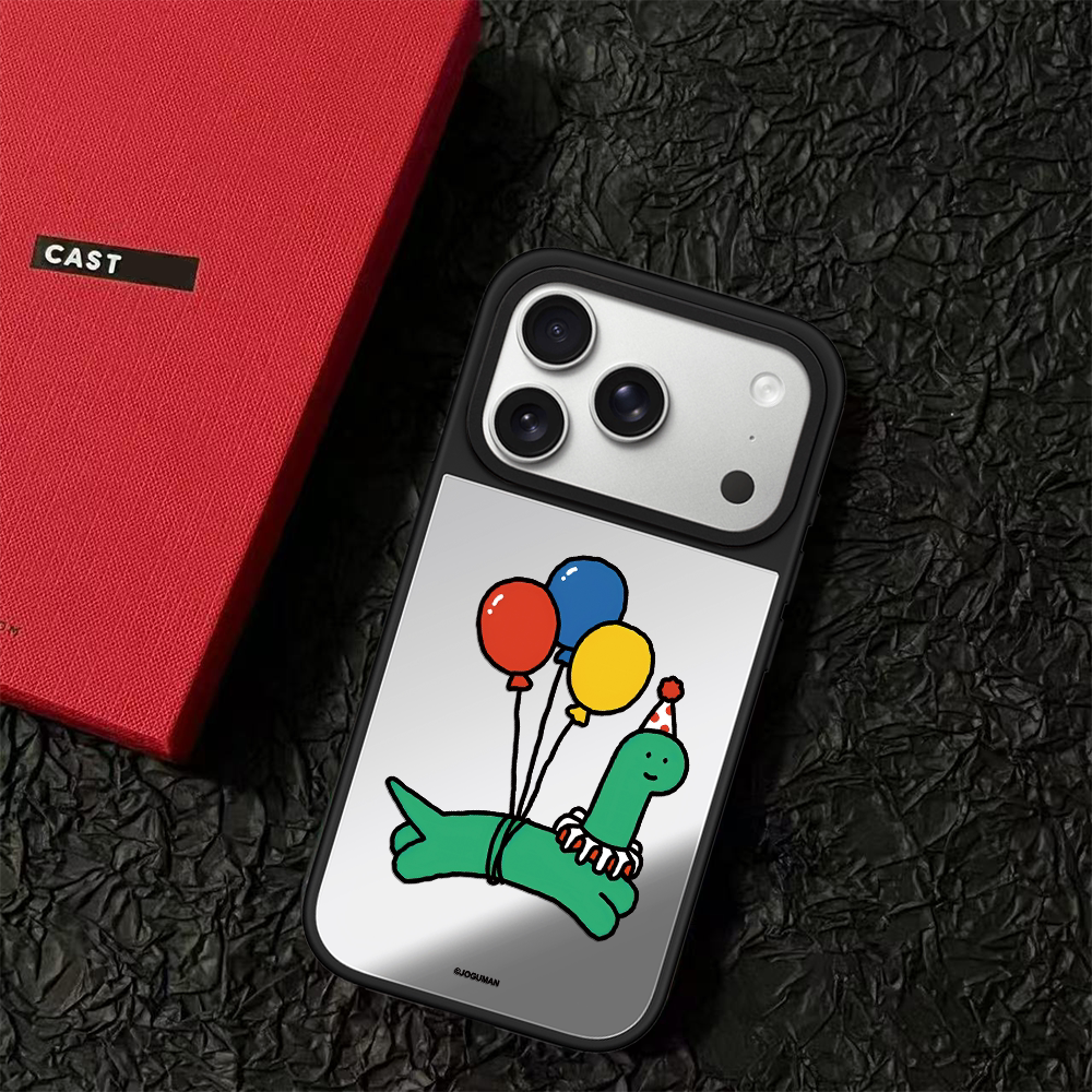 C家ASET联名恐龙邮票适用苹果iPhone17pro手机壳15plus高级感14防摔17air/16promax保护套