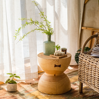 掬涵实木凳子树桩木桩凳根雕凳子树根底座木墩花架客厅家具摆件