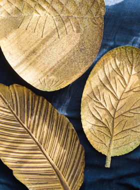 掬涵复古风锈色zakka怀旧托盘