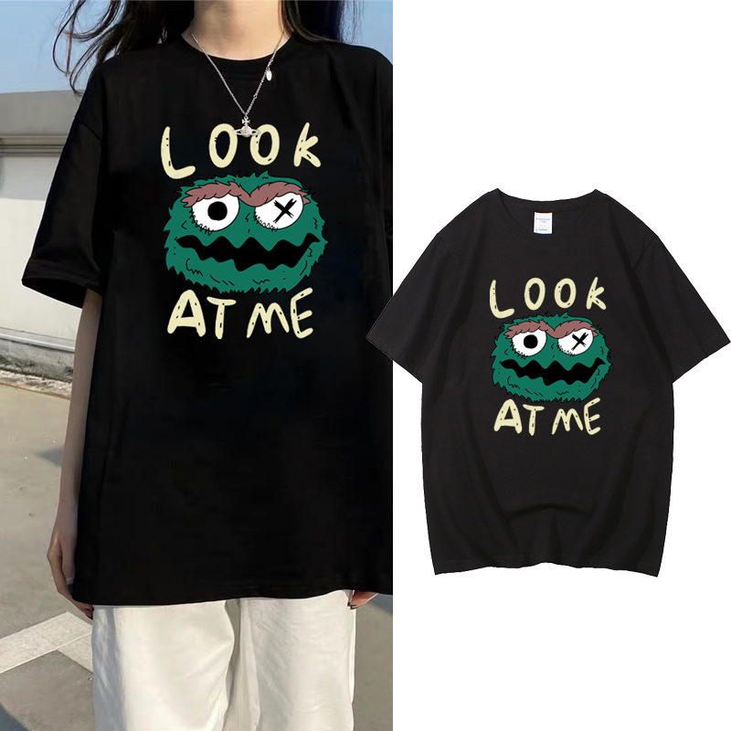 创意卡通纯棉短袖T恤女韩版2023新款原宿风日系上衣学院风半袖ins