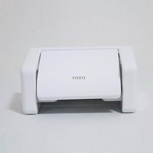 TOTO洁具卫浴五金挂件卷纸器DS708PAS DS708PS 白色镀铬
