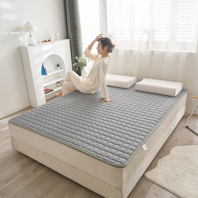 防滑床垫褥子薄款垫被加厚榻榻米垫席梦思床护垫薄1.35m1.8米水洗