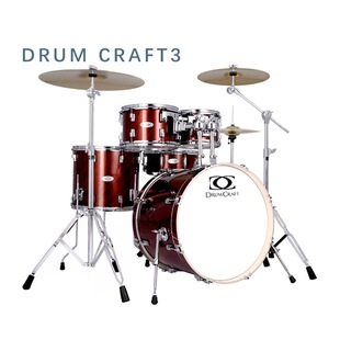 九拍DRUMCRAFT教育系列Educator架子鼓DC3儿童初学专业演奏爵士鼓