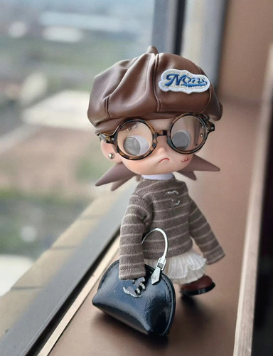 Zsiga娃衣嘎子姐条纹长袖换装衣服向往之处玩偶套装换装帽子休闲