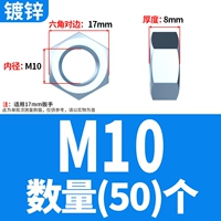 Оцинкованный M10 (50 штук)