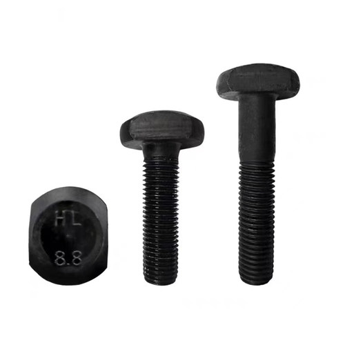 t型螺丝8.8级GB37压板螺丝M6M8M10-M22M24M30M36发黑T形槽用螺栓