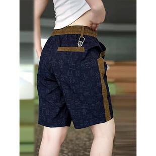 百搭宽松阔腿五分裤 清仓捡漏冰丝休闲裤 运动直筒短裤 薄款 男女夏季