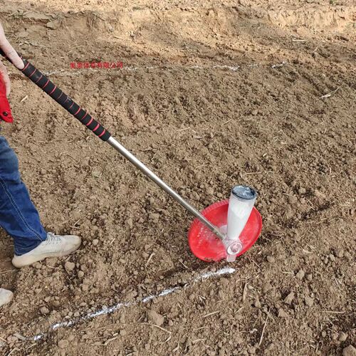 适用工放线d撒灰神器农田地石灰画线车学校操场基建道路划线工具