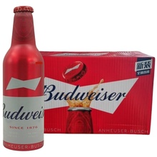 百威啤酒Budweiser 国产百威整箱装24瓶/18听/铝罐/玻璃瓶/拉罐