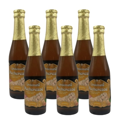 林德曼桃子果味啤酒250ml