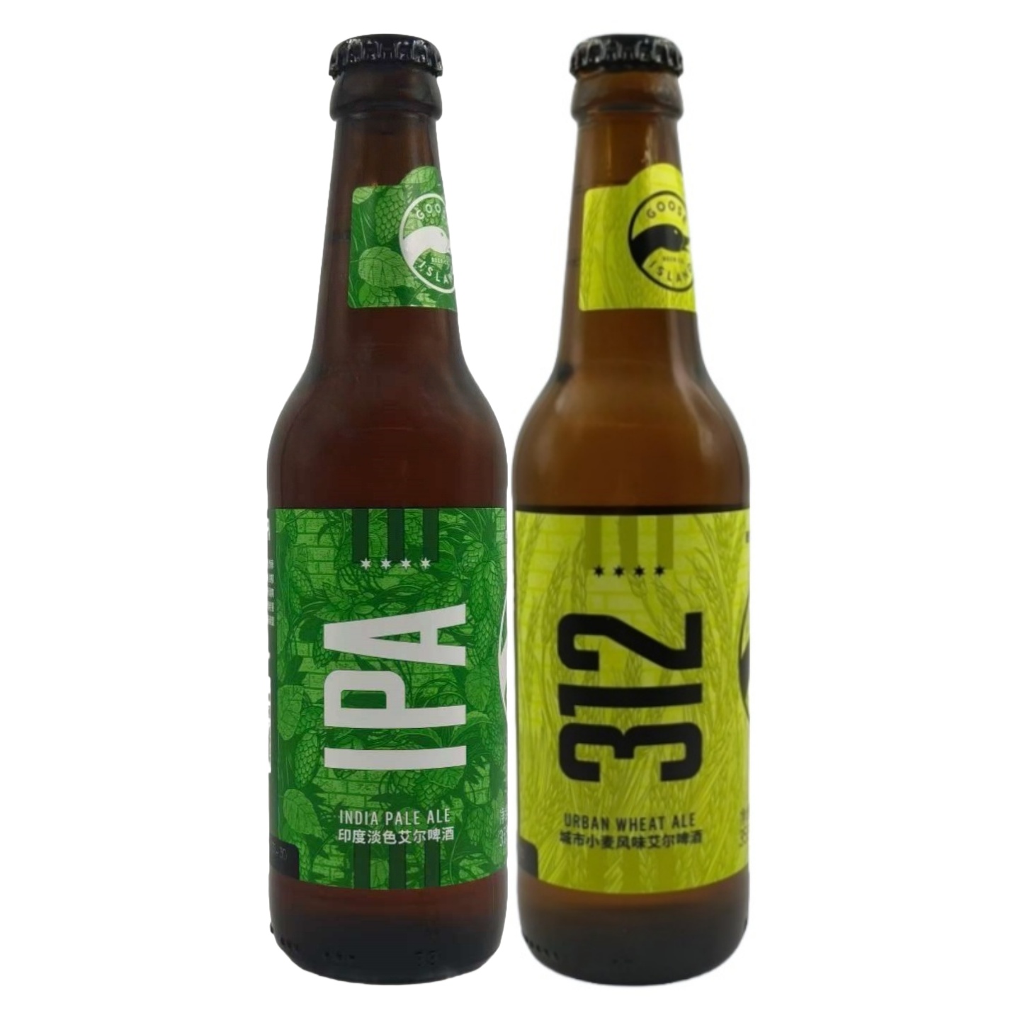 鹅岛IPA印度淡色艾尔啤酒355ml精酿Goose Island Ipa整箱 312小麦