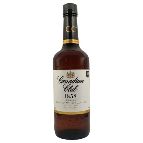 加拿大俱乐部调配威士忌Canadian Club加拿大原装进口洋酒CC750ml