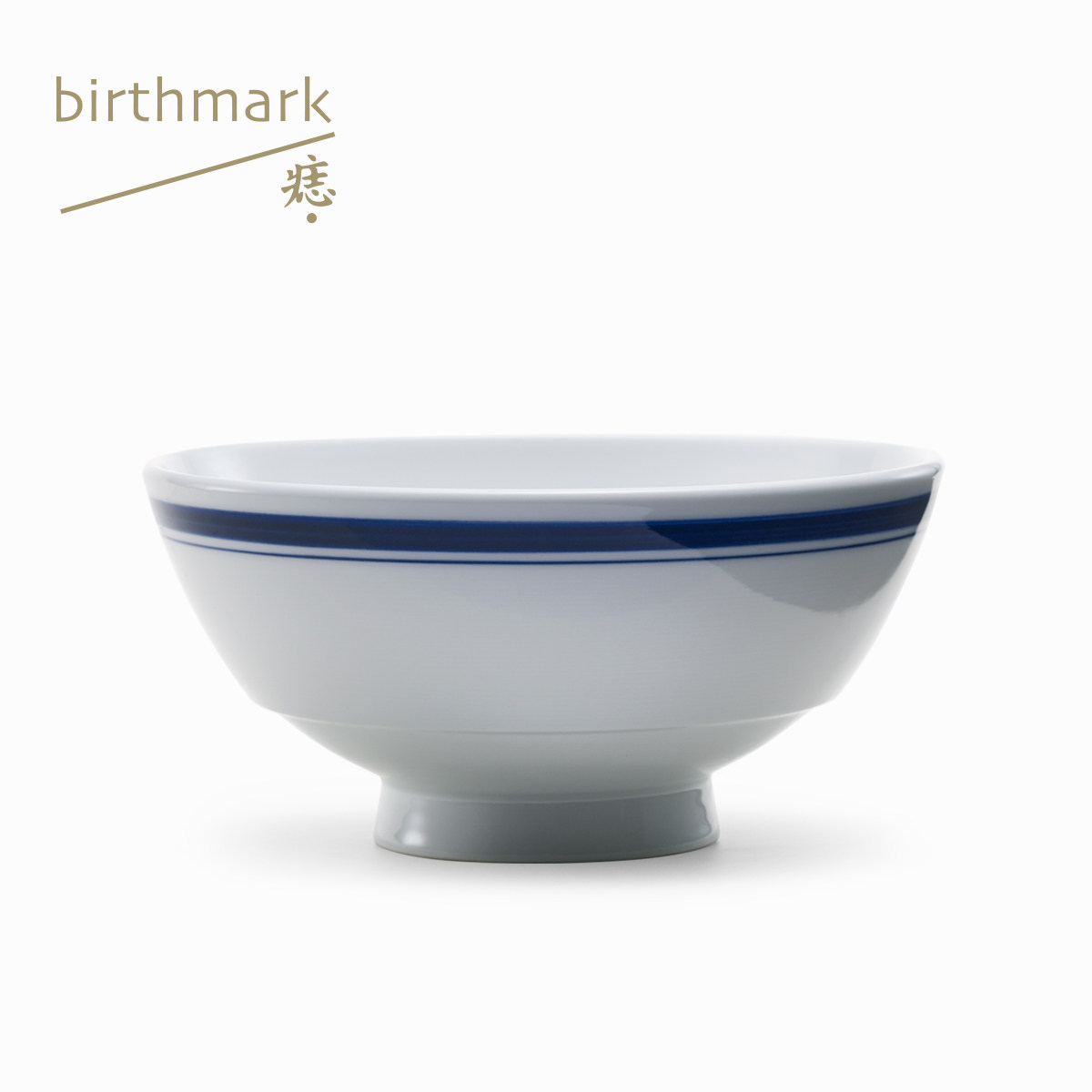 大蓝边碗现货（单只装）／面碗／景德镇高温瓷／餐具|痣birthmark