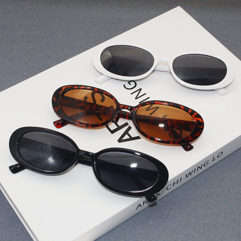 欧美辣妹复古豹纹太阳镜