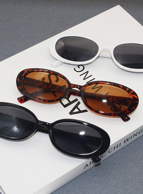 欧美辣妹复古豹纹太阳镜