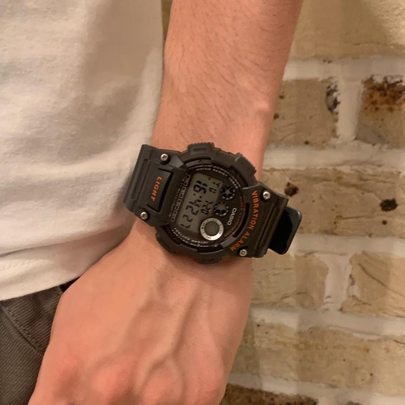 日本casio卡西欧系列震动男手表