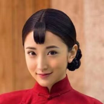 演出刘海盘发发髻组合九儿舞蹈秀禾纯手工制作舞台道具