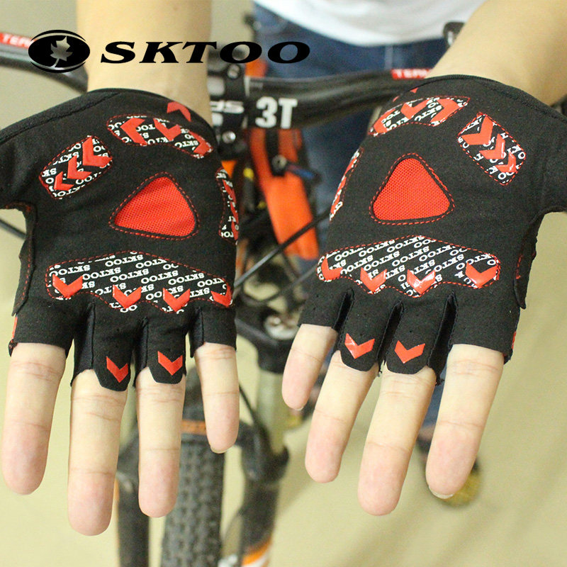 Gants pour vélo mixte SKTOO - Ref 2241629 Image 5
