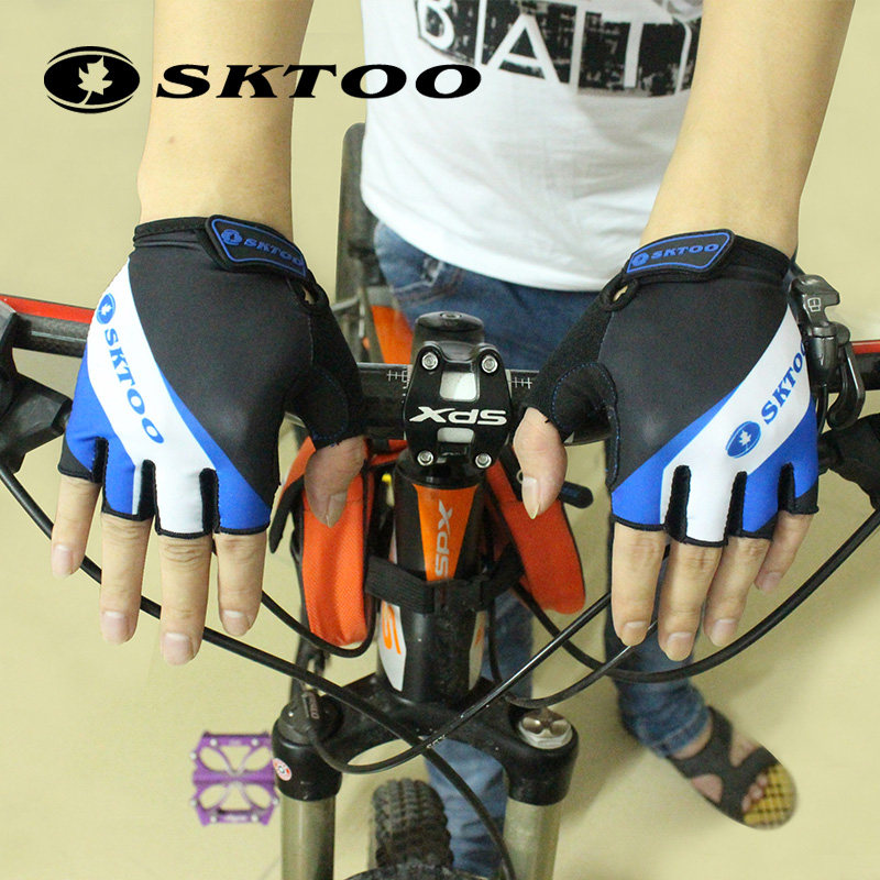 Gants pour vélo mixte SKTOO - Ref 2241629 Image 3