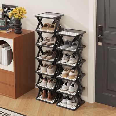 家用门口简易收纳鞋架