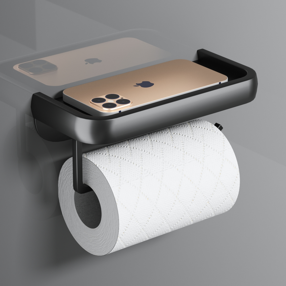 卫生间纸巾盒免打孔纸巾