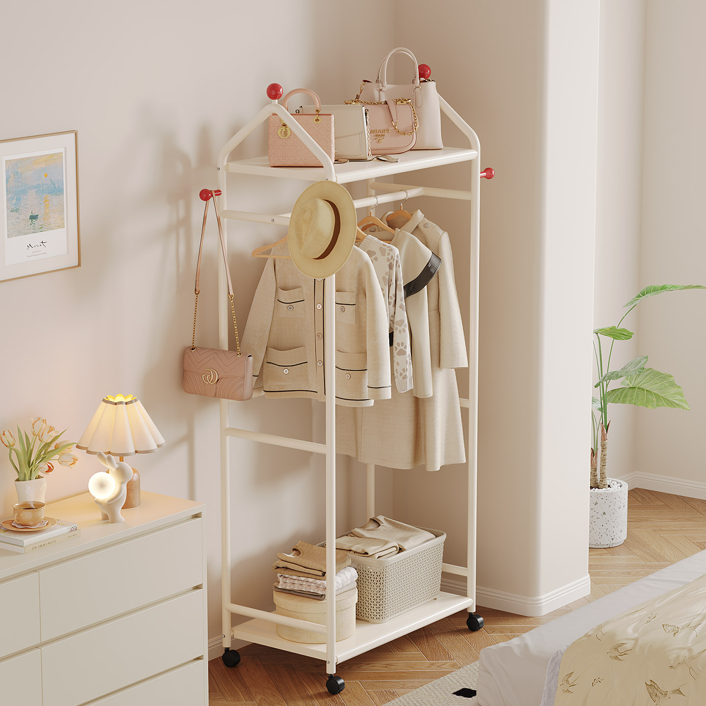 【放包包更轻松】结实耐用晾衣架