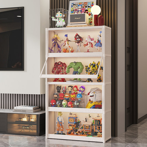 透明可视！防尘手办展示柜