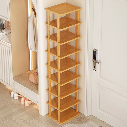 简易宿舍多层鞋架经济型楠竹