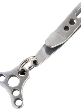 悬浮夹扣小草帽拓展扣钥匙环扣分类工具钥匙圈连接扣edc挂环挂扣