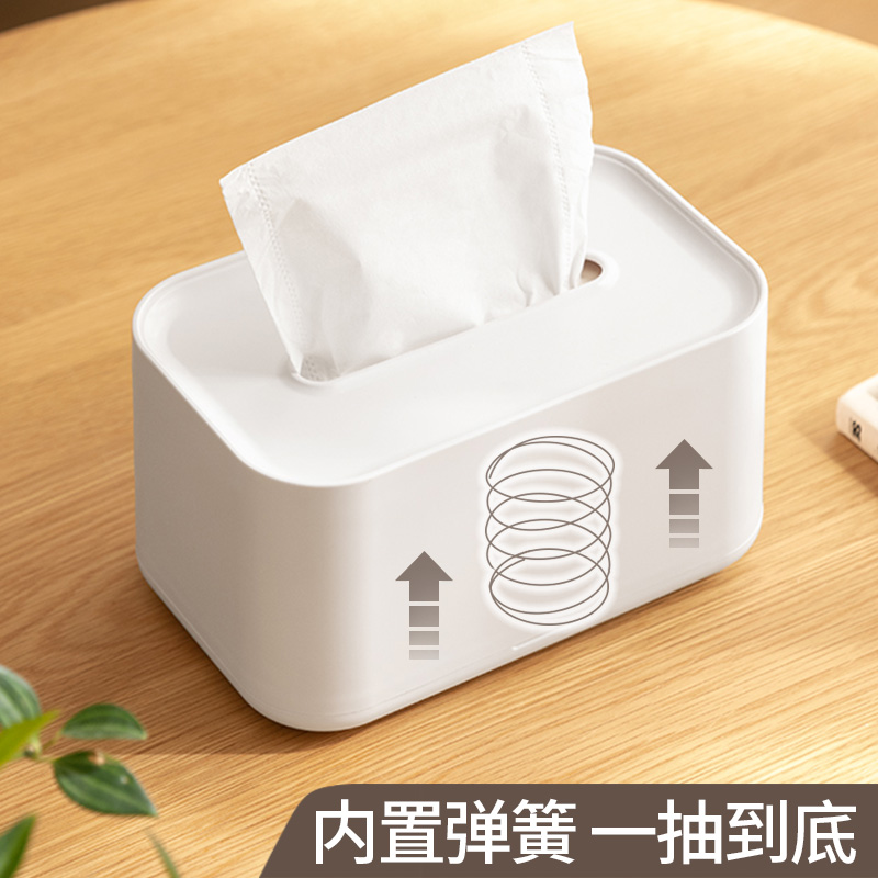 懒角落家用桌面纸巾盒