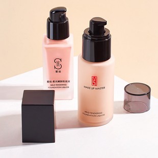 zfc柔光粉底液遮瑕液保湿滋润嫩肤爱丝无痕粉底霜粉底膏防水BB霜