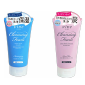 日本维漾vine氨基酸洁面膏净透毛孔乳温和泡沫黑炭净彻致柔洗面奶