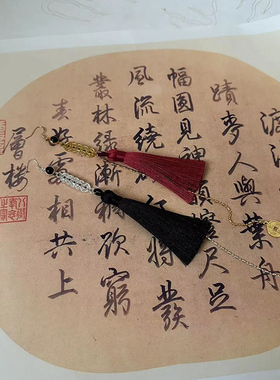 耳饰古风耳勾式耳坠流苏耳夹饰品