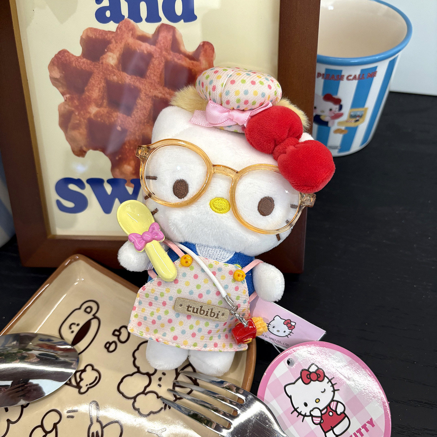 HelloKitty毛绒包挂件