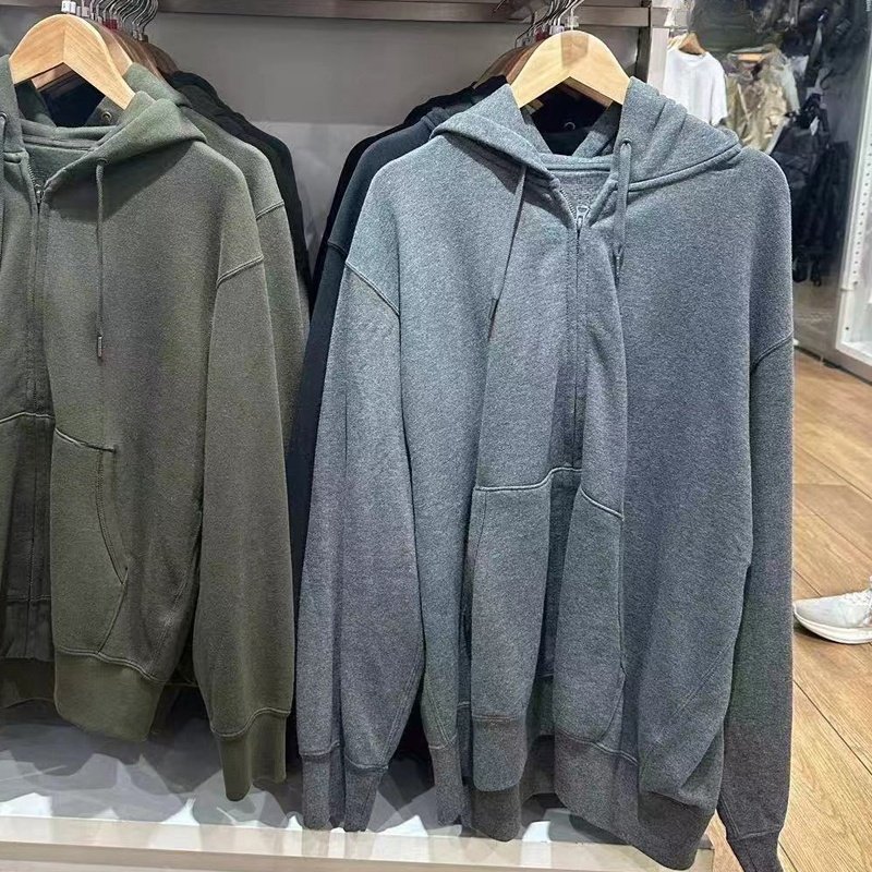 남성|여성 커플웨어 후드 스웨트 지퍼 스포츠 가디건 긴팔 E460324|465201|469928