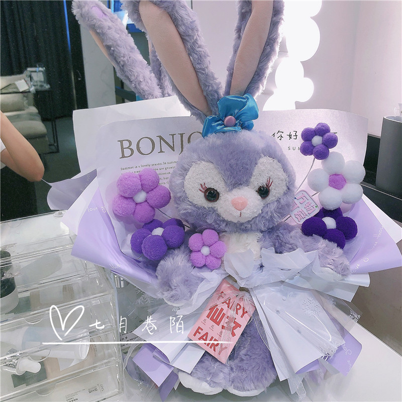星黛露花束公仔皮卡丘玩偶图片