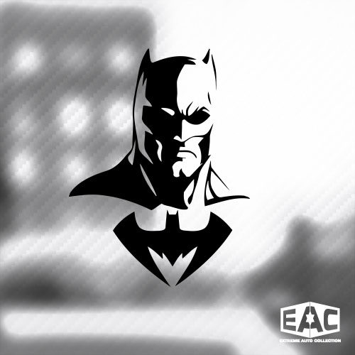 Batman蝙蝠侠DC动漫漫画单色镂空后车窗行李箱笔记本汽车贴纸车贴
