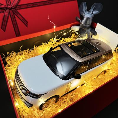 劳斯莱斯幻影汽车模型1比18合金仿真收藏摆件车模男孩礼物玩具车