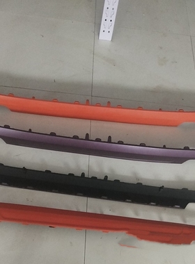 领克02原厂全新前后保险杠下杠装饰条银色紫色橙色亮条装饰板