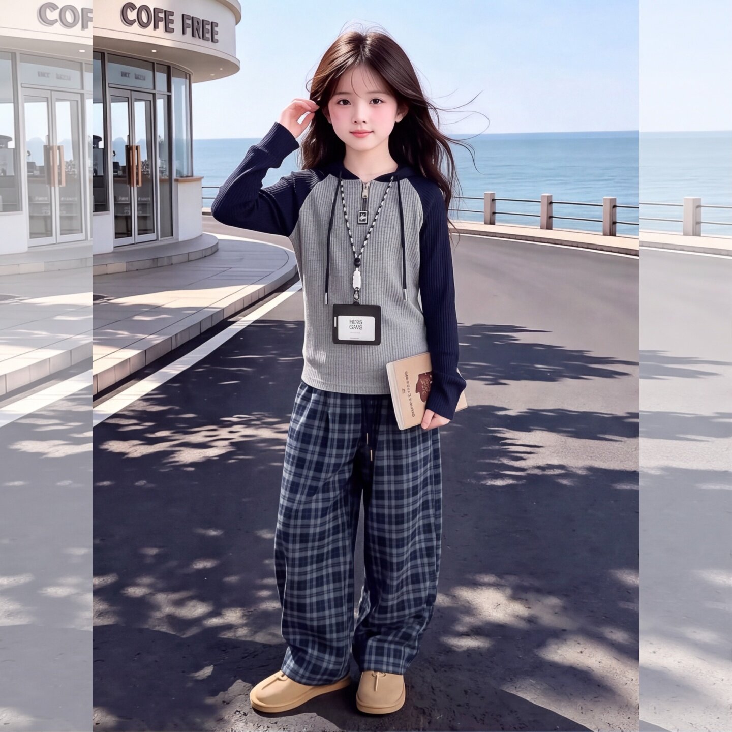 女童春秋季套装2026新款儿童韩系