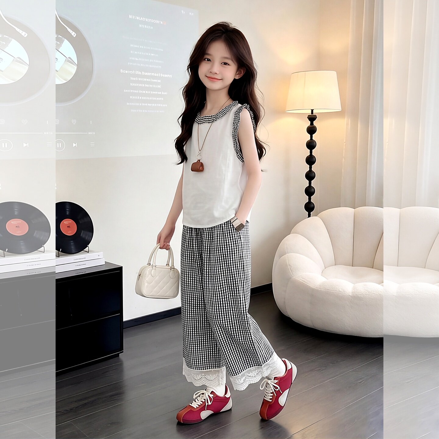 女童夏装套装2026新款洋气女大童