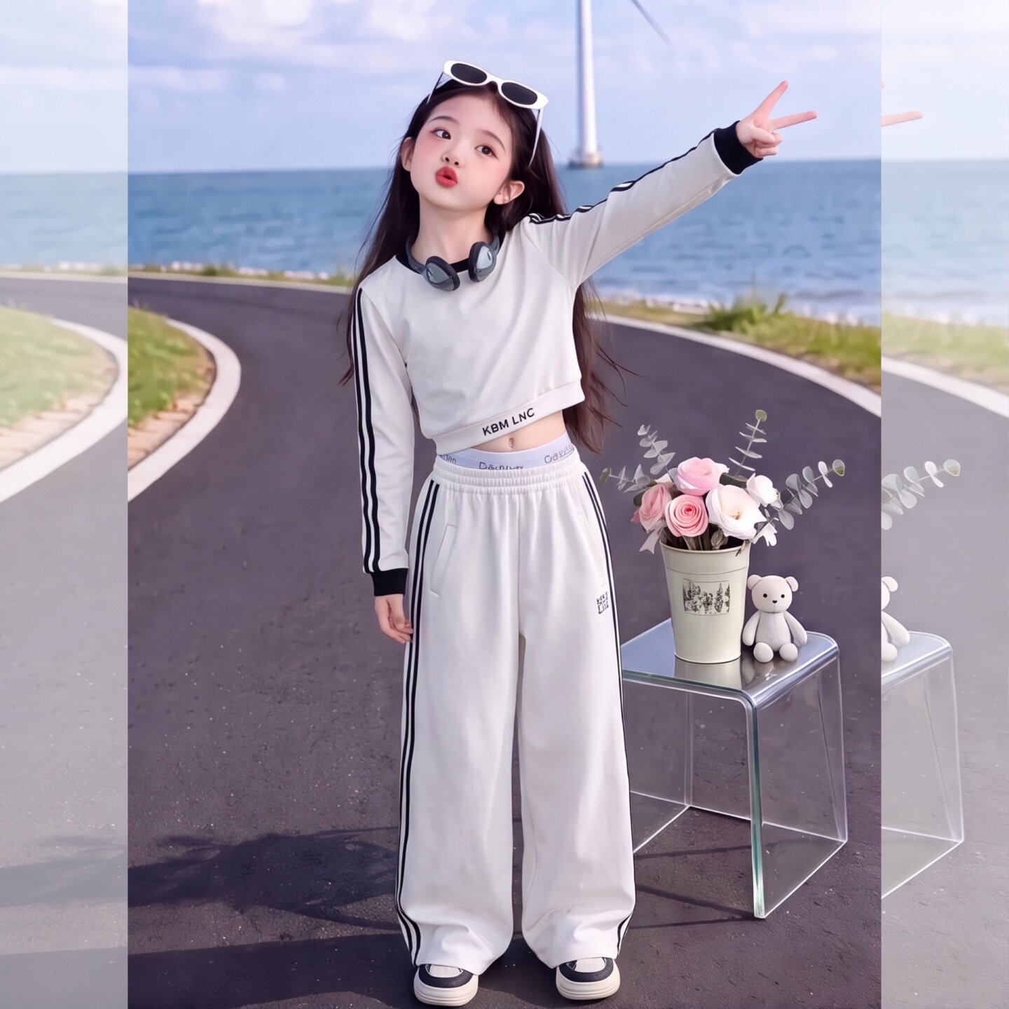 女童套装秋季2026新款儿童休闲运