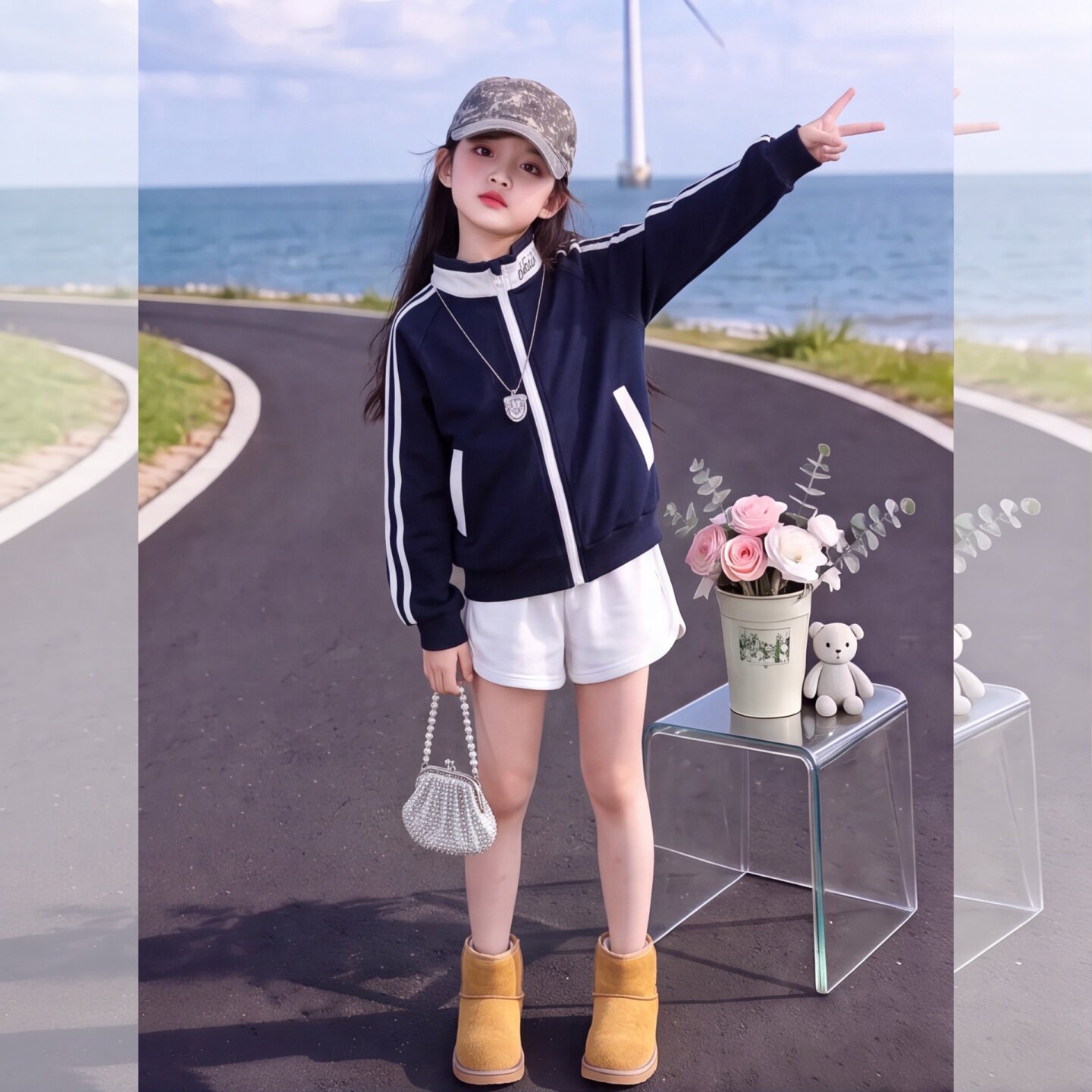 女童外套秋季款2026新款儿童秋季