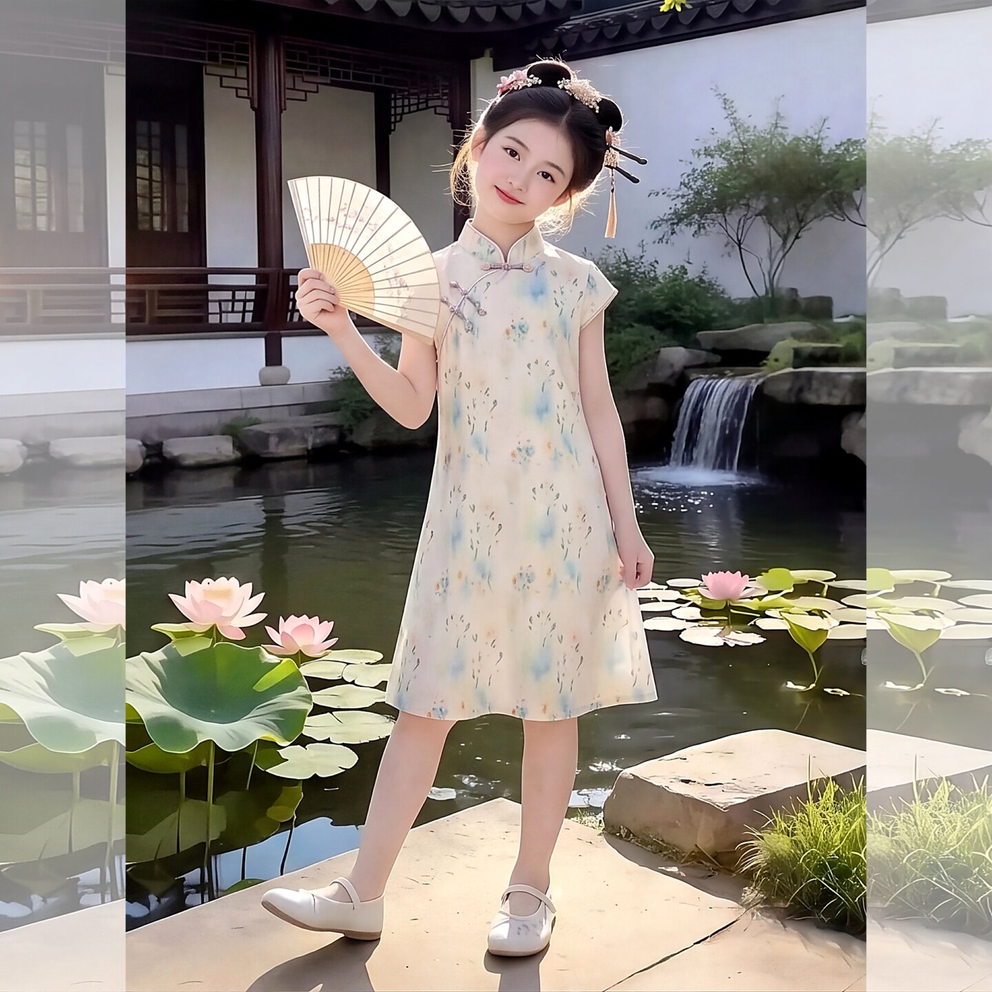 2026新款儿童旗袍女童新中式小女