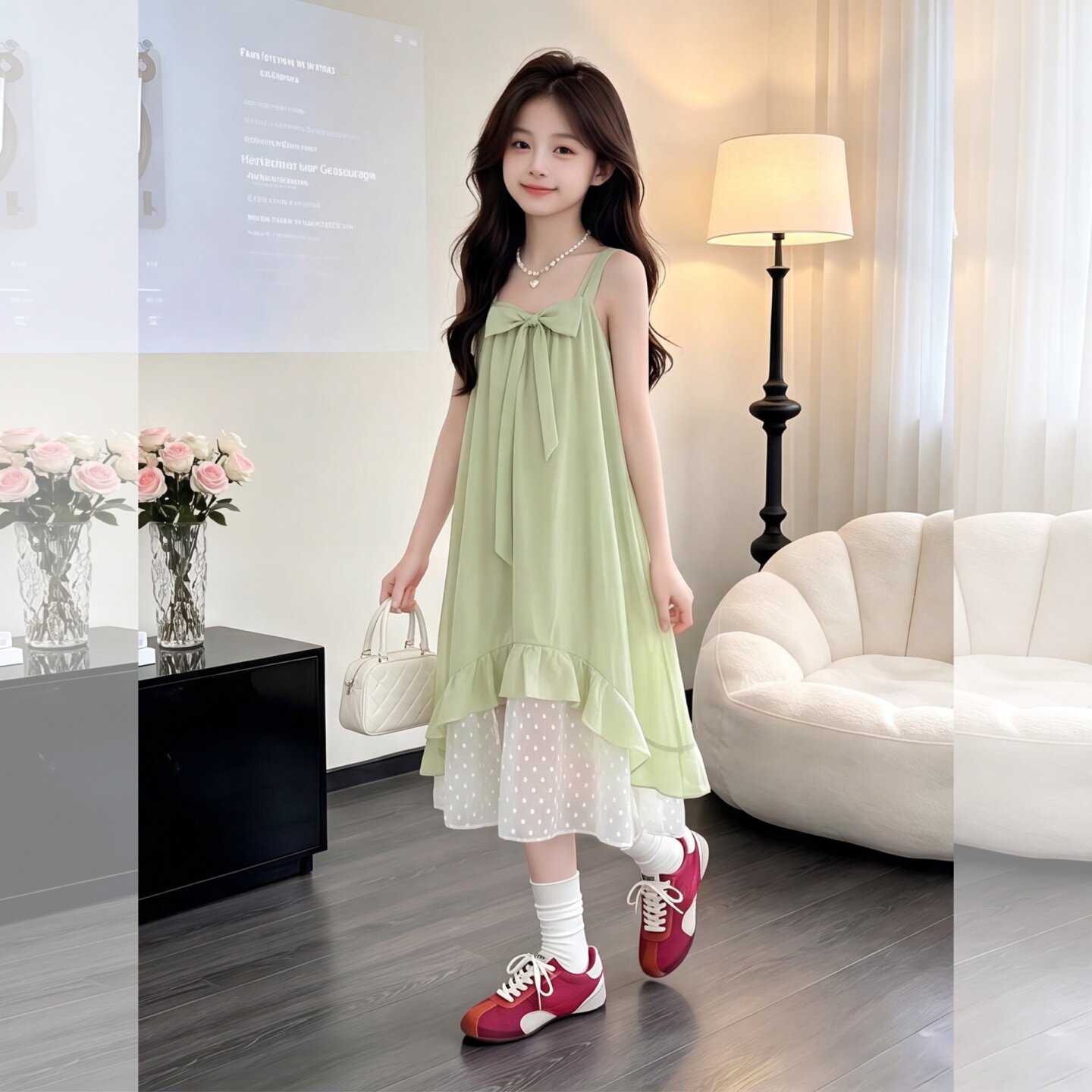 女童夏季韩系连衣裙2026新款儿童