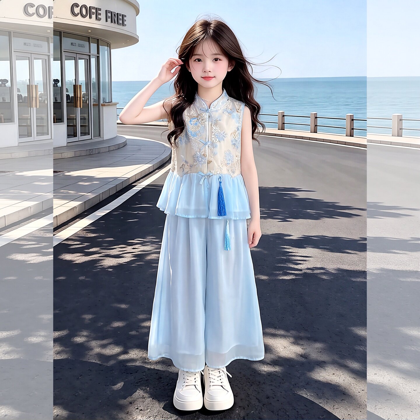 女童汉服夏季套装2026新款超好看