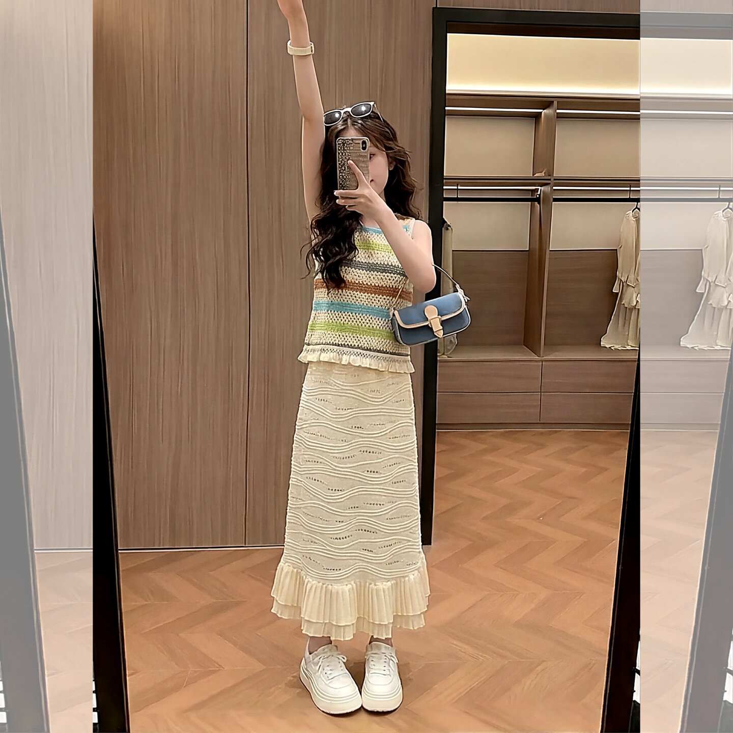 女童套装裙夏季2026新款波西米亚