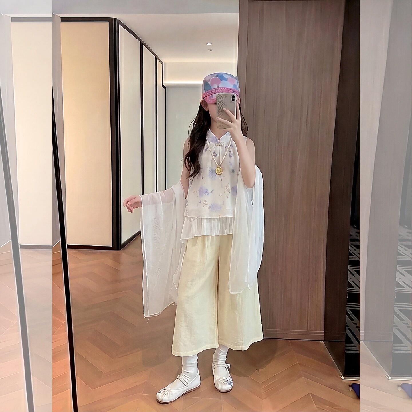女童新中式夏季套装儿童两件套