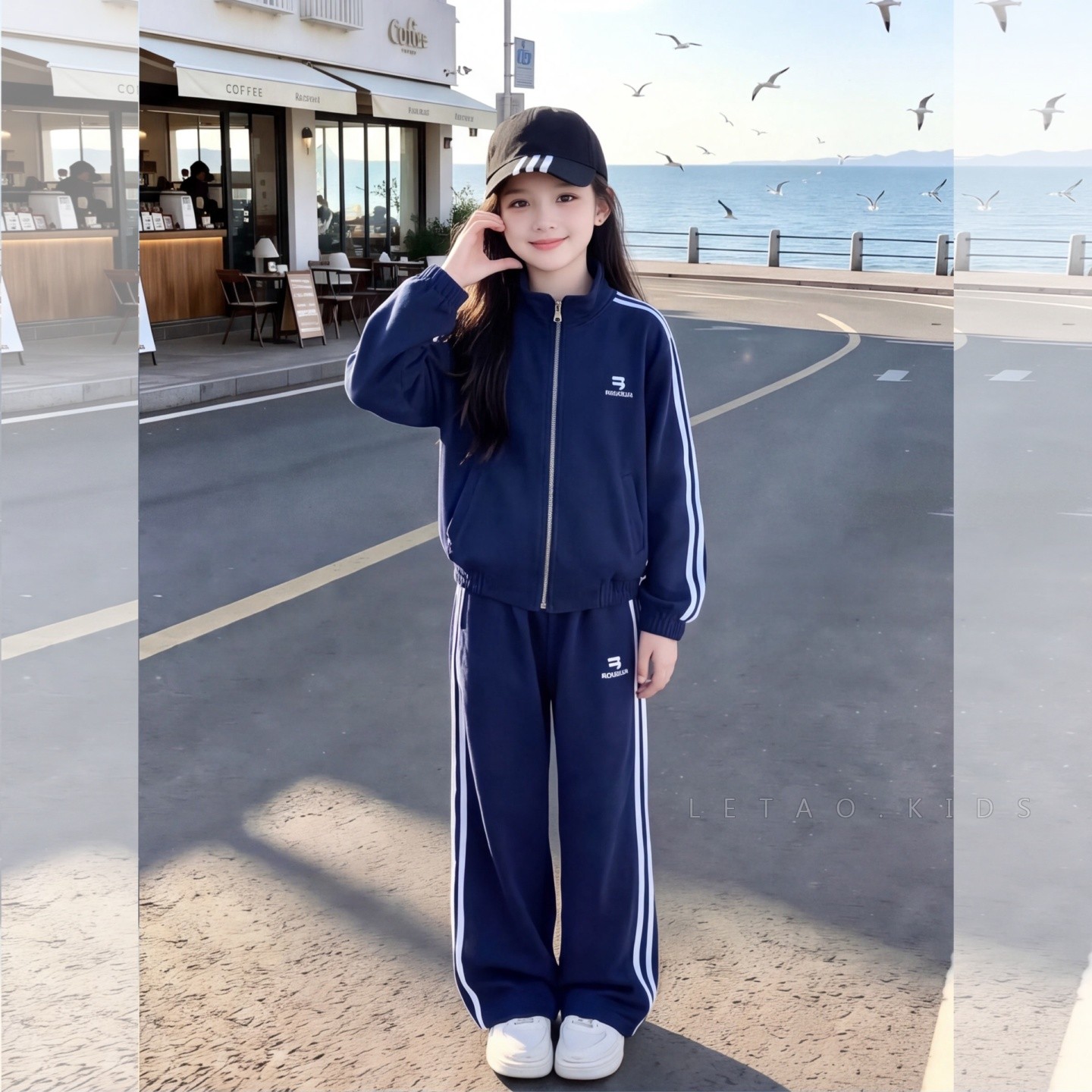 女童秋季套装2026新款儿童早秋初